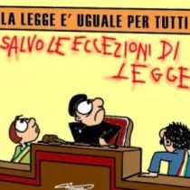 La legge non &egrave; uguale per tutti
