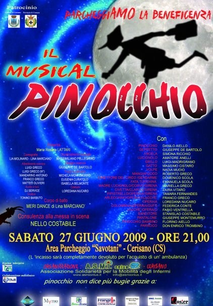 Il musical allestito dall'associazione ASMI onlus