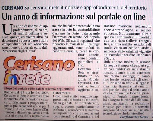 L'articolo apparso su Parola di Vita